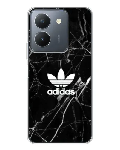 Чехол для Vivo S30 с картинкой «Белый мрамор Adidas»