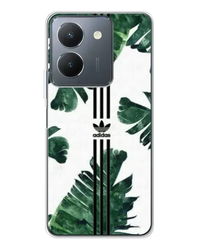 Чехол для Vivo S30 с картинкой «Пальмовые листья адидас»