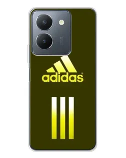 Чехол для Vivo S30 с картинкой «Оливковый градиент Adidas»