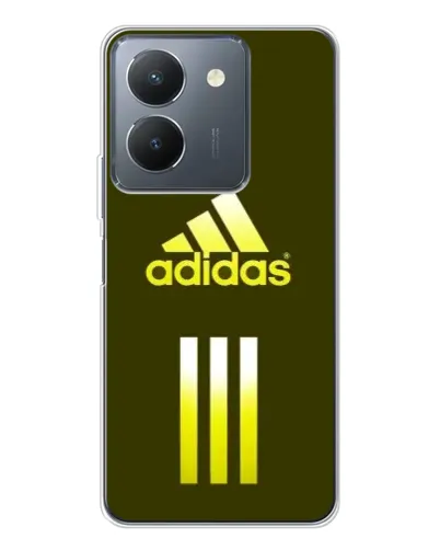Чехол для Vivo S30 с картинкой «Оливковый градиент Adidas»