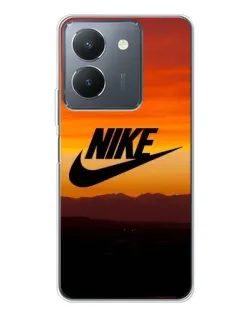 Чехол для Vivo S30 с картинкой «Nike — вечерний горизонт»