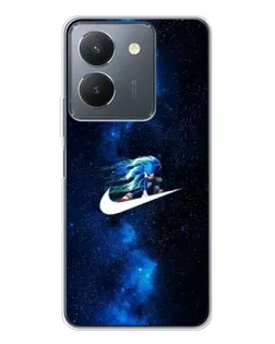 Чехол для Vivo S30 с картинкой «Звездный путь Nike»