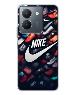 Чехол для Vivo S30 с картинкой «Коллекция кроссовок Nike»