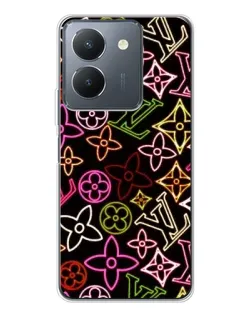 Чохол для Vivo S30 з картинкою «Неоновий мікс Nike»