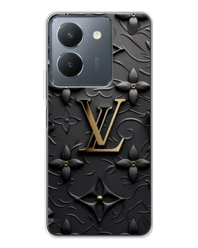 Чехол для Vivo S30 с картинкой «Кожаная текстура LV»