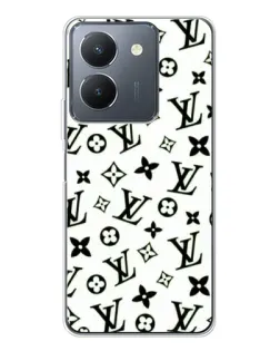Чехол для Vivo S30 с картинкой «Монохромный хаос LV»