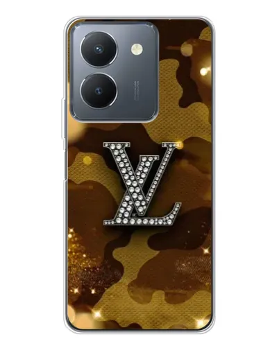 Чехол для Vivo S30 с картинкой «Камуфляжный Louis Vuitton»
