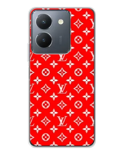 Чехол для Vivo S30 с картинкой «Яркий паттерн LV»