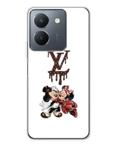 Чехол для Vivo S30 с картинкой «LV и Микки Маус»