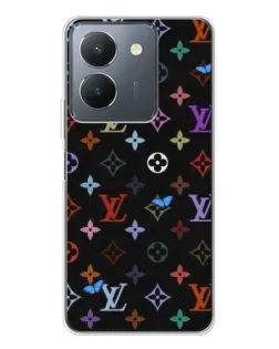 Чехол для Vivo S30 с картинкой «Цветная монограмма LV»