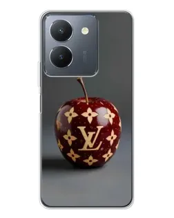 Чехол для Vivo S30 с картинкой «Красное яблоко LV»