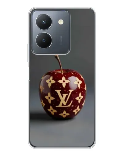 Чехол для Vivo S30 с картинкой «Красное яблоко LV»