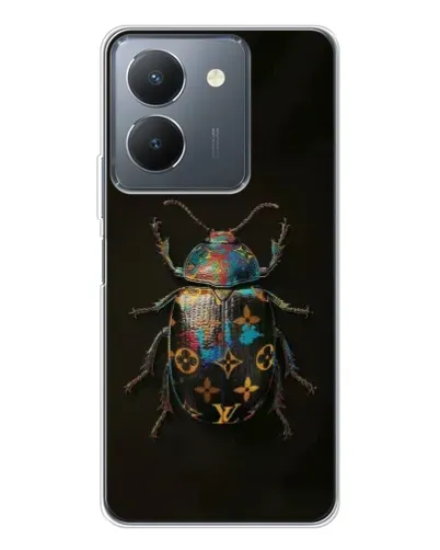 Чехол для Vivo S30 с картинкой «LV — мраморный принт»
