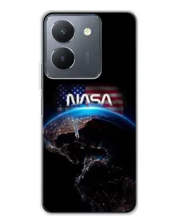 Чехол для Vivo S30 с картинкой «Земля из космоса NASA»