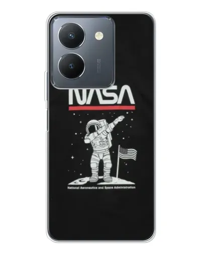 Чехол для Vivo S30 с картинкой «NASA — шагаем по Луне» Чехол для Vivo S30 с картинкой «NASA — шагаем по Луне»