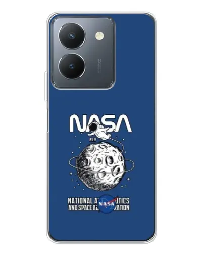 Чехол для Vivo S30 с картинкой «NASA — лунная миссия» Чехол для Vivo S30 с картинкой «NASA — лунная миссия»