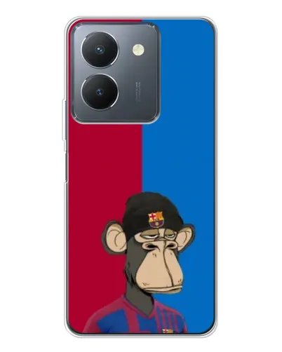 Чехол для Vivo S30 с картинкой «Bored Ape — фанат Барсы» Чехол для Vivo S30 с картинкой «Bored Ape — фанат Барсы»
