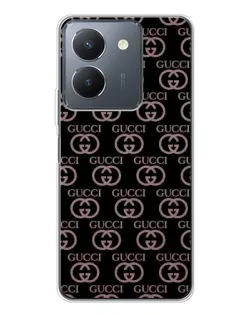 Чехол для Vivo S30 с картинкой «Классическая монограмма Gucci»