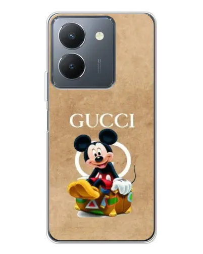 Чехол для Vivo S30 с картинкой «Микки Маус Gucci — крафт» Чехол для Vivo S30 с картинкой «Микки Маус Gucci — крафт»