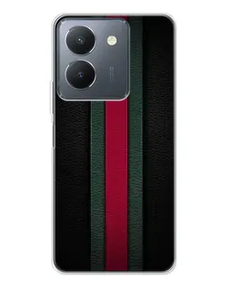 Чехол для Vivo S30 с картинкой «Gucci — неоновая линия»