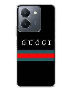 Чехол для Vivo S30 с картинкой «Gucci — красный пояс»