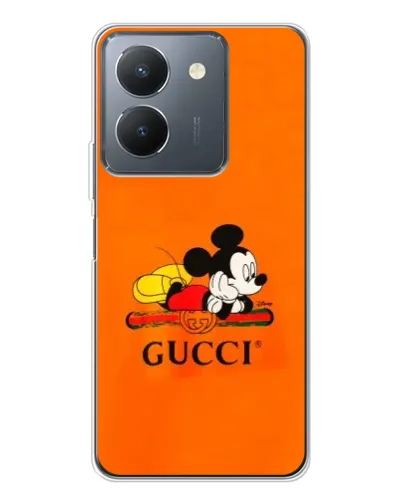 Чехол для Vivo S30 с картинкой «Микки Маус Gucci — оранж» Чехол для Vivo S30 с картинкой «Микки Маус Gucci — оранж»