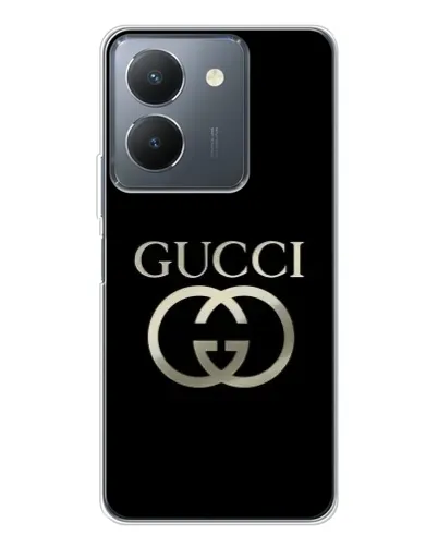 Чехол для Vivo S30 с картинкой «Gucci — золото на черном» Чехол для Vivo S30 с картинкой «Gucci — золото на черном»