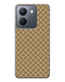 Чехол для Vivo S30 с картинкой «Gucci — классический беж»