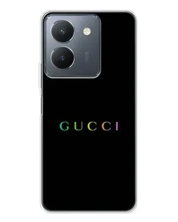 Чехол для Vivo S30 с картинкой «Gucci — неоновый минимализм»