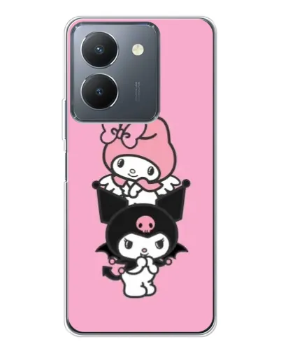 Чехол для Vivo S30 с картинкой «My Melody и Kuromi» Чехол для Vivo S30 с картинкой «My Melody и Kuromi»
