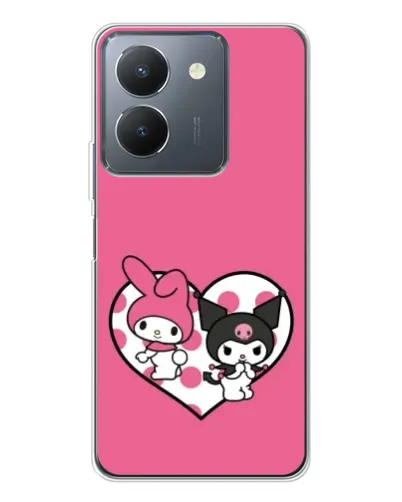 Чехол для Vivo S30 с картинкой «Kuromi и My Melody» Чехол для Vivo S30 с картинкой «Kuromi и My Melody»