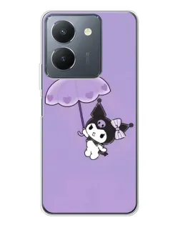 Чехол для Vivo S30 с картинкой «Kuromi с зонтиком»