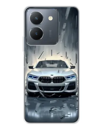 Чехол для Vivo S30 с картинкой «BMW в свете фар» Чехол для Vivo S30 с картинкой «BMW в свете фар»