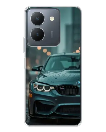 Чехол для Vivo S30 с картинкой «BMW в огнях города» Чехол для Vivo S30 с картинкой «BMW в огнях города»