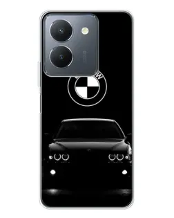 Чехол для Vivo S30 с картинкой «BMW — взгляд из темноты»