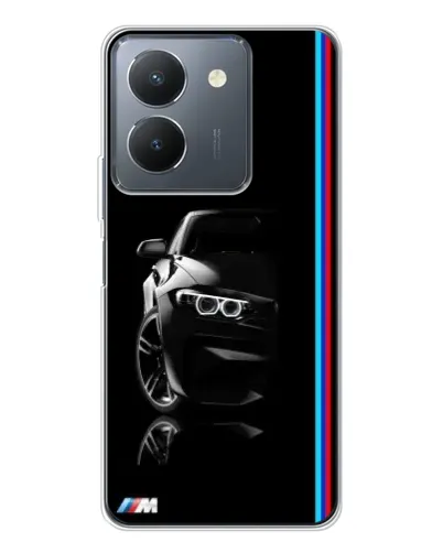 Чехол для Vivo S30 с картинкой «Силуэт BMW в темноте» Чехол для Vivo S30 с картинкой «Силуэт BMW в темноте»