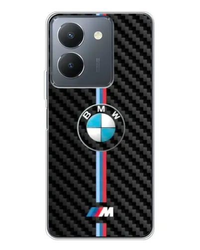 Чехол для Vivo S30 с картинкой «Эмблема BMW и карбон» Чехол для Vivo S30 с картинкой «Эмблема BMW и карбон»