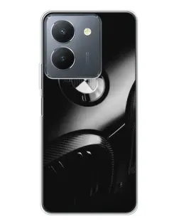 Чехол для Vivo S30 с картинкой «Эмблема BMW — макро»