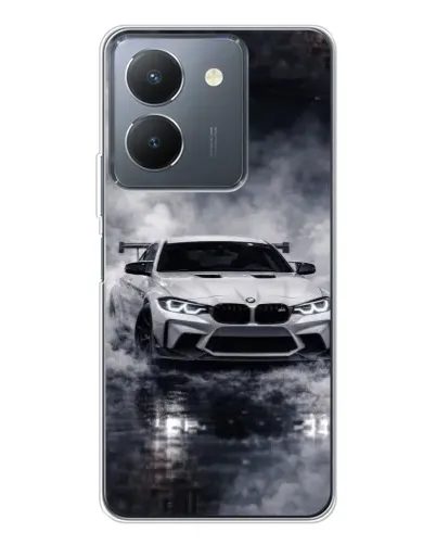 Чехол для Vivo S30 с картинкой «BMW сквозь туман» Чехол для Vivo S30 с картинкой «BMW сквозь туман»