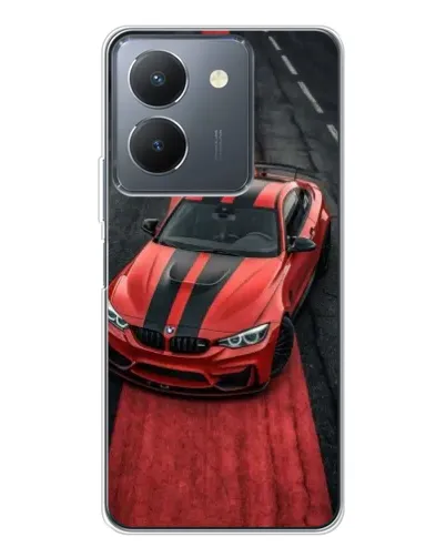 Чехол для Vivo S30 с картинкой «BMW на красной дорожке» Чехол для Vivo S30 с картинкой «BMW на красной дорожке»