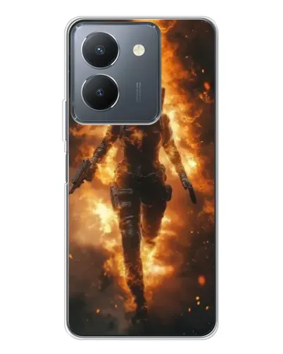 Чехол для Vivo S30 с картинкой «BMW — скорость в дожде» Чехол для Vivo S30 с картинкой «BMW — скорость в дожде»