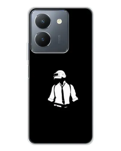 Чехол для Vivo S30 с картинкой «PUBG — белый шлем» Чехол для Vivo S30 с картинкой «PUBG — белый шлем»