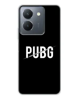 Чехол для Vivo S30 с картинкой «PUBG — белый логотип»