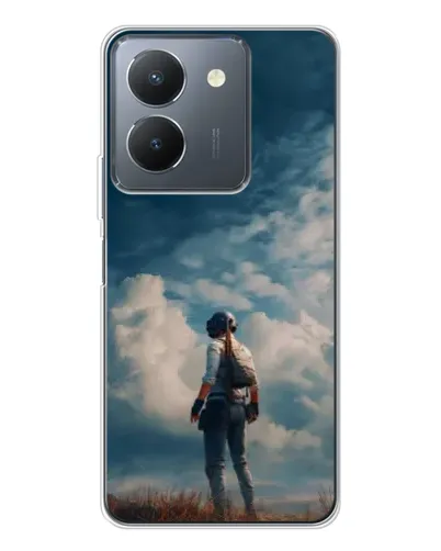 Чехол для Vivo S30 с картинкой «Герой PUBG на скале» Чехол для Vivo S30 с картинкой «Герой PUBG на скале»