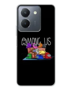 Чохол для Vivo S30 з картинкою «Логотип Among Us»