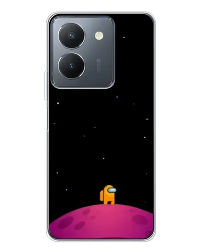 Чехол для Vivo S30 с картинкой «Одинокий герой на планете»