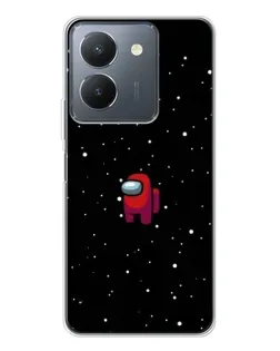 Чехол для Vivo S30 с картинкой «Красный Among Us»