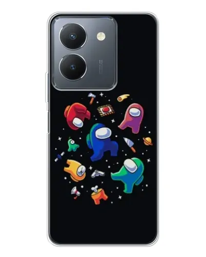Чехол для Vivo S30 с картинкой «Among Us космос»