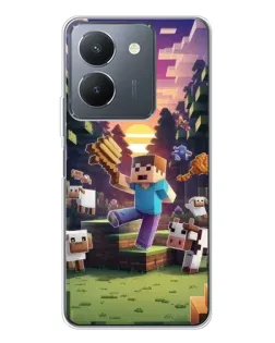 Чохол для Vivo S30 з картинкою «Стів на фермі»