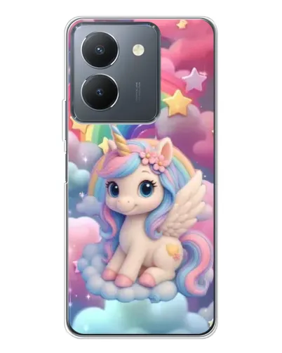 Чехол для Vivo S30 с картинкой «Маленький единорог»
